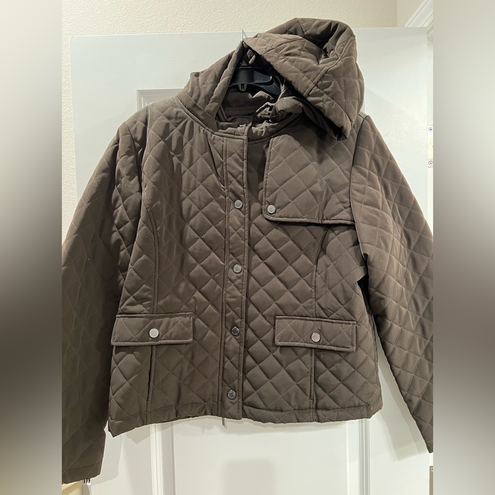 Calvin Klein Quilted Jacket Womens XL